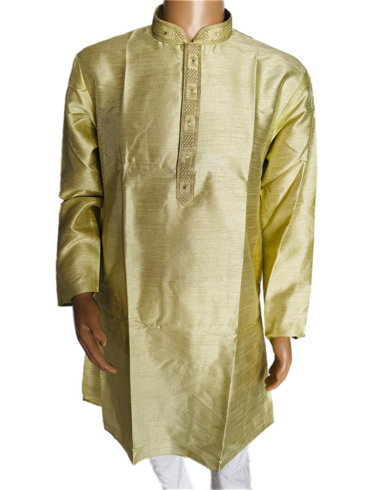 Silk Radiance - Harvest Gold Silk Radiance Kurta Set
