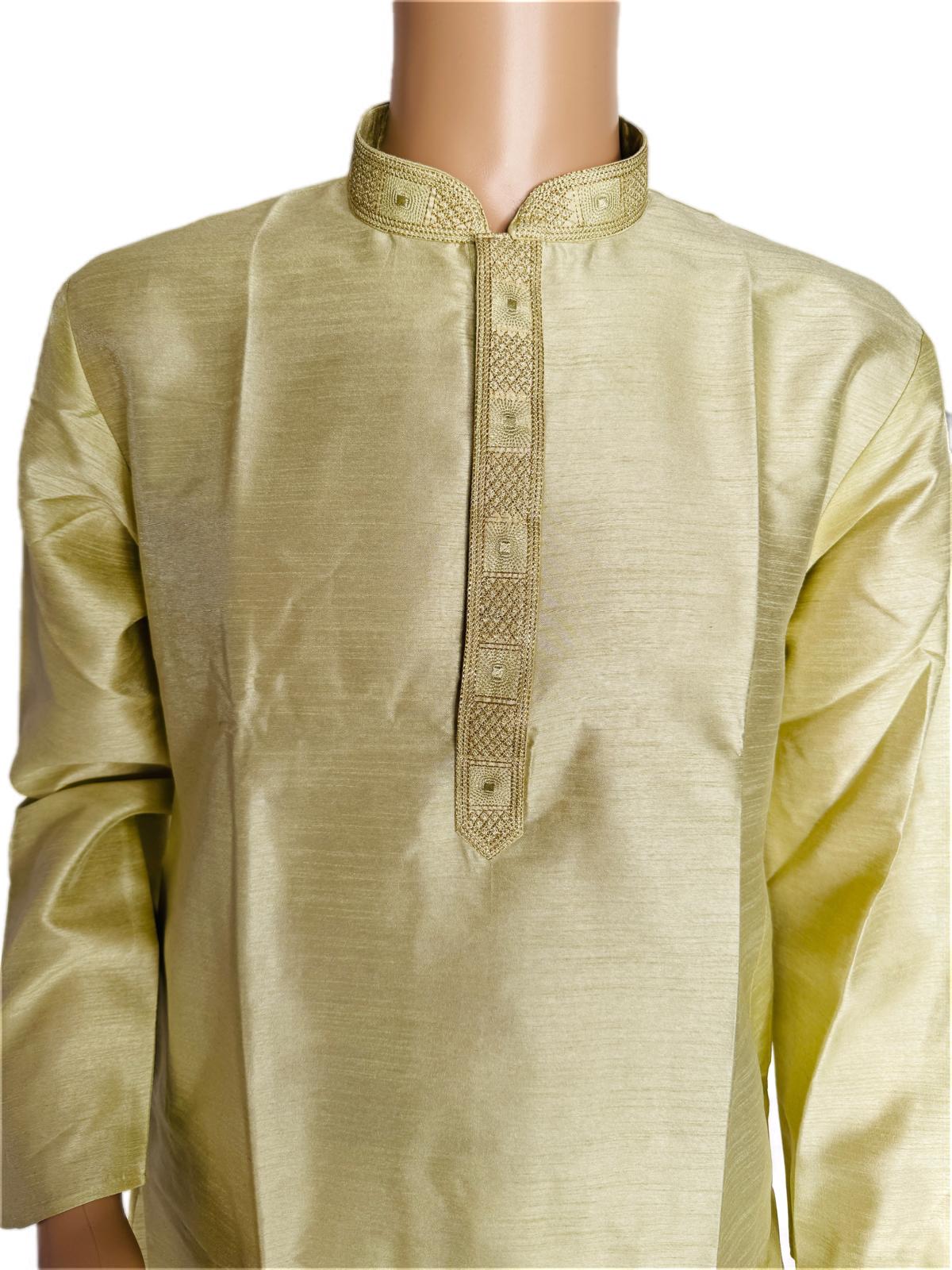 Silk Radiance - Harvest Gold Silk Radiance Kurta Set