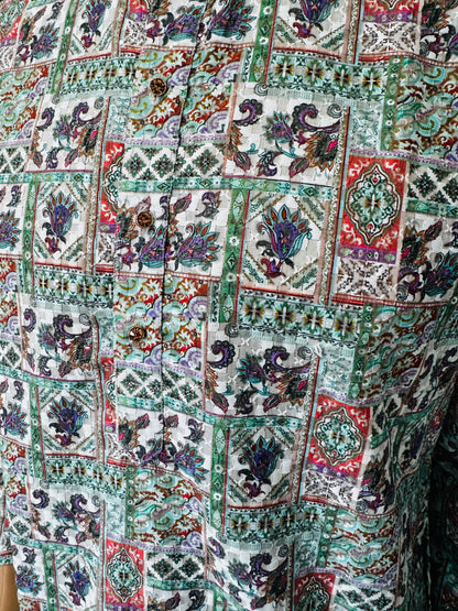 The Heritage Lattice – Cotton Blend Kurta Set