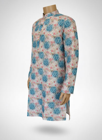 The Indigo Mosaic – Super Soft Malai Cotton Kurta Set
