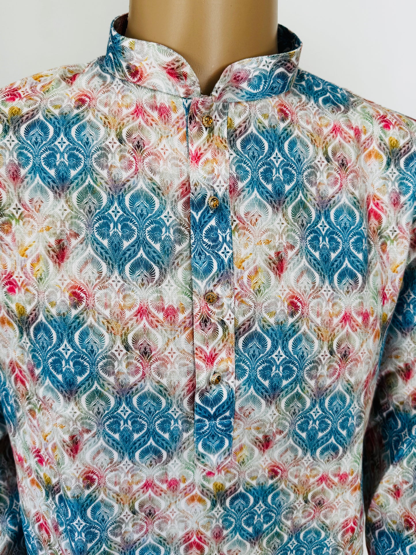 The Indigo Mosaic – Super Soft Malai Cotton Kurta Set
