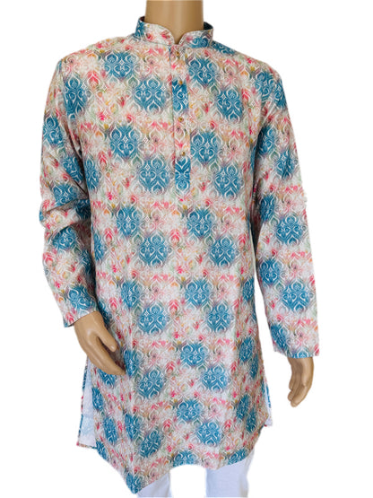 The Indigo Mosaic – Super Soft Malai Cotton Kurta Set