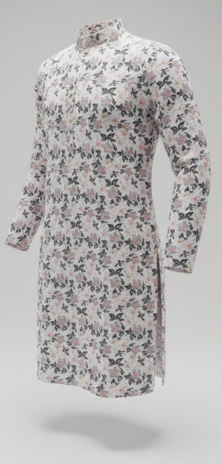 The Midnight Blossom – Kurta Set
