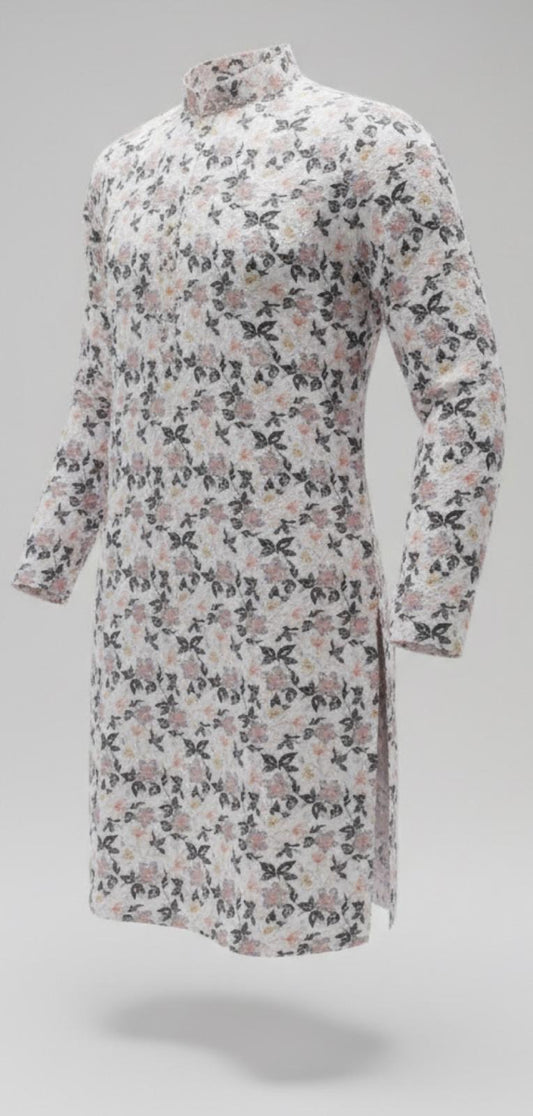 The Midnight Blossom – Kurta Set