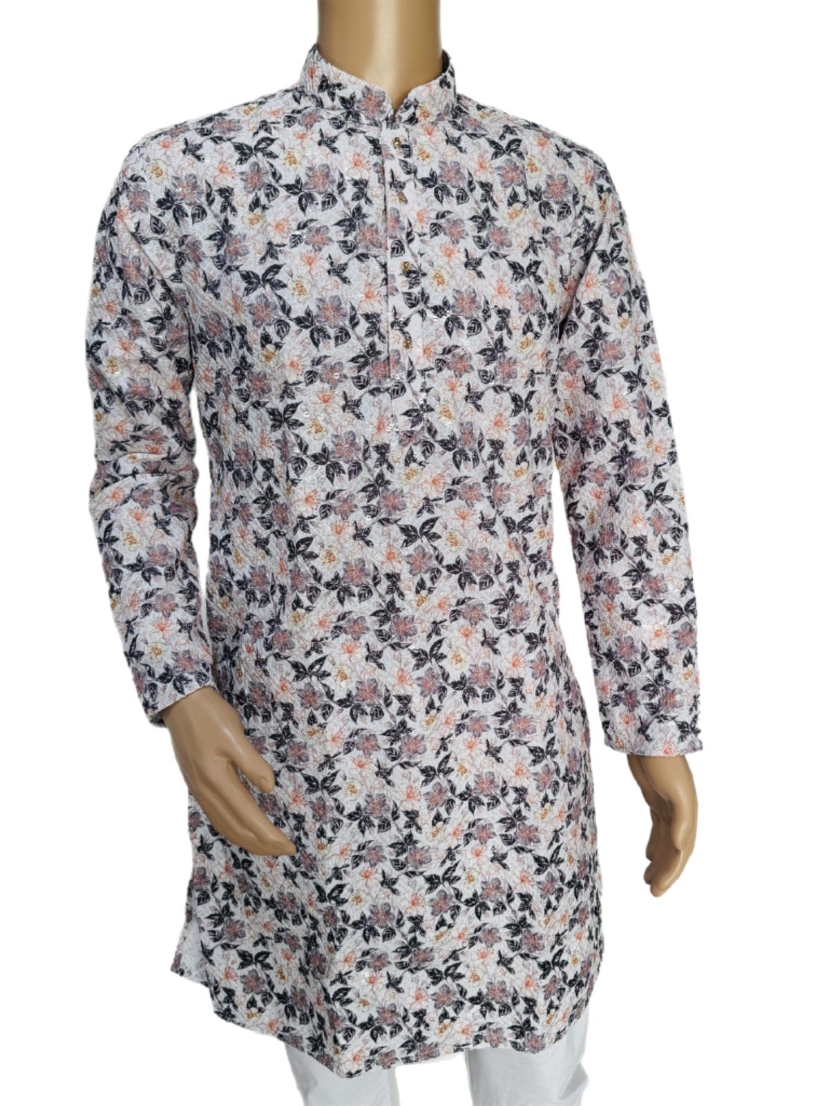 The Midnight Blossom – Kurta Set