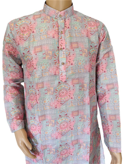 The Pastel Paradiso – Malai Cotton Kurta Set