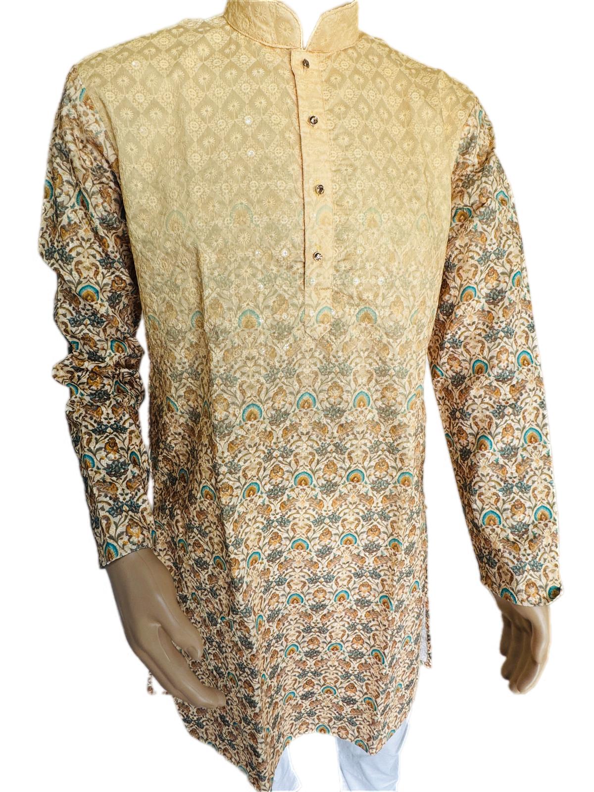 The Regency Scroll Kurta Set
