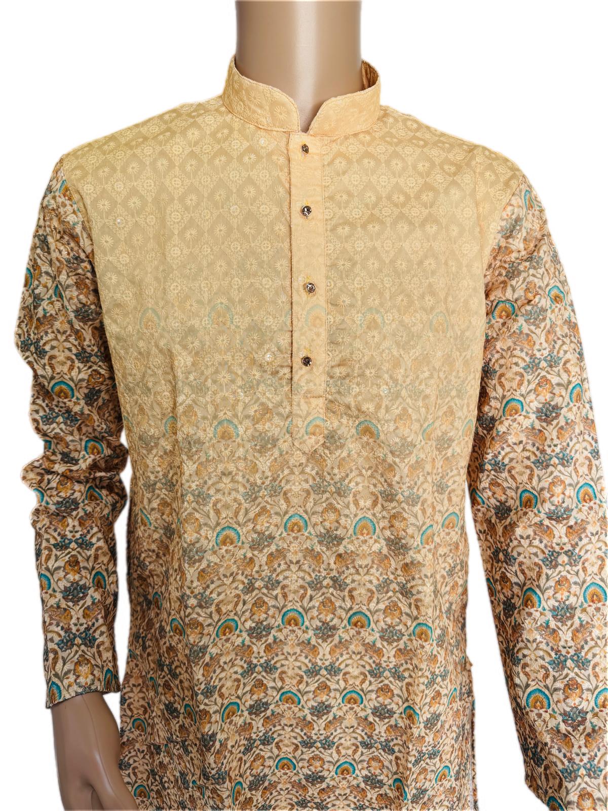 The Regency Scroll Kurta Set