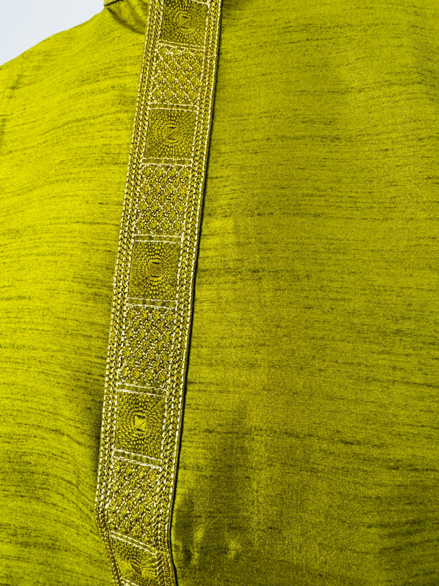 Silk Radiance – Emerald Forest Kurta Set